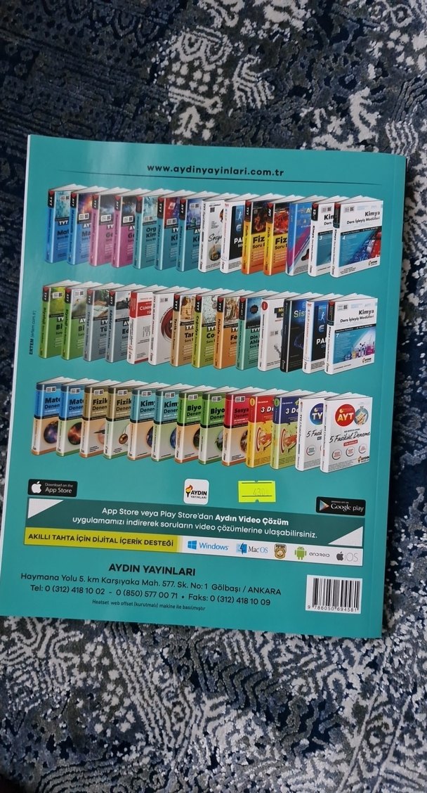 TYT Kimya Soru Bankası - Aydın Yayınları - Görsel 2