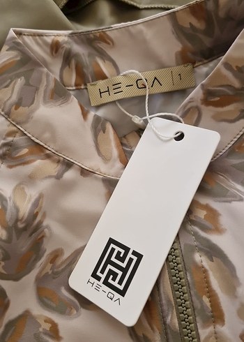 HE-QA Marka Bol Kesim Uzun Haki PLAJ Elbisesi - Görsel 6