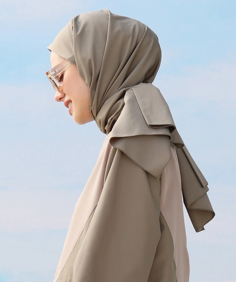 HE-QA Marka Bol Kesim Uzun Haki PLAJ Elbisesi - Görsel 5