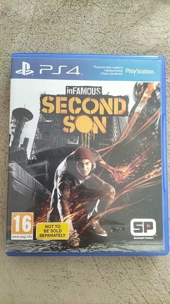 İnfamous Second Son ps4 kutulu