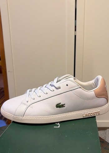 Lacoste Beyaz Deri Sneaker