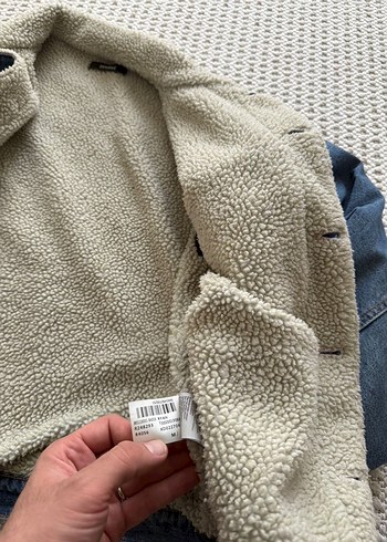 İçi kürklü erkek Kot Ceket kışlık - Görsel 4