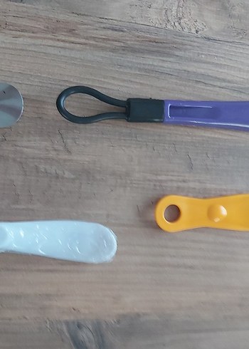 Accessorize Renkli Plastik metal Ayakkabı Çekeceği Seti
