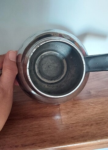 Beden beyaz Renk Antep dövme gümüş bakir antika çaydanlik seti