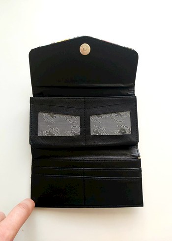 Renkli Baykuş Desenli Kadın Cüzdan - Görsel 10