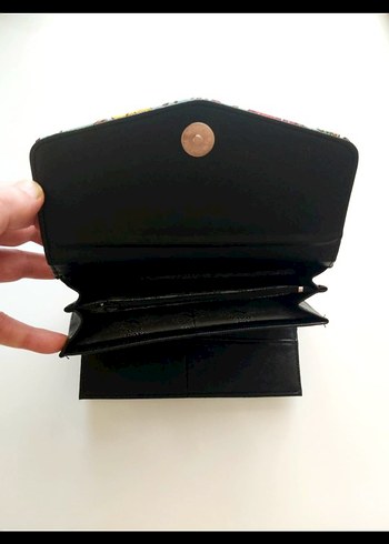 Renkli Baykuş Desenli Kadın Cüzdan - Görsel 4