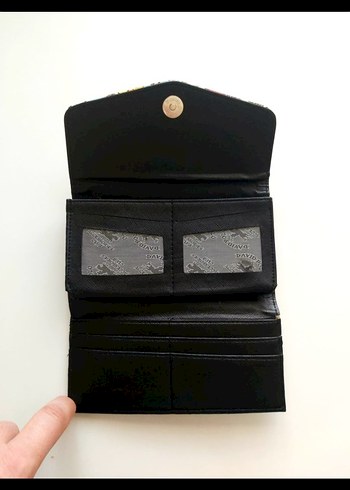 Renkli Baykuş Desenli Kadın Cüzdan - Görsel 5