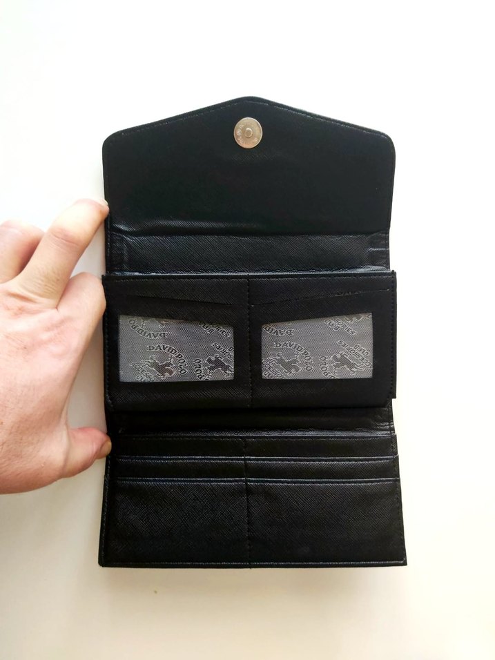 Renkli Baskılı Kadın Clutch Cüzdan - Görsel 2