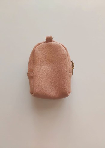 Pembe Kedi Figürlü Küçük Kedi Aksesuar Çantası - Görsel 3