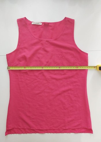 Pembe Kadın Basic Atlet - Görsel 5