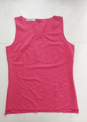 Pembe Kadın Basic Atlet - Görsel 3