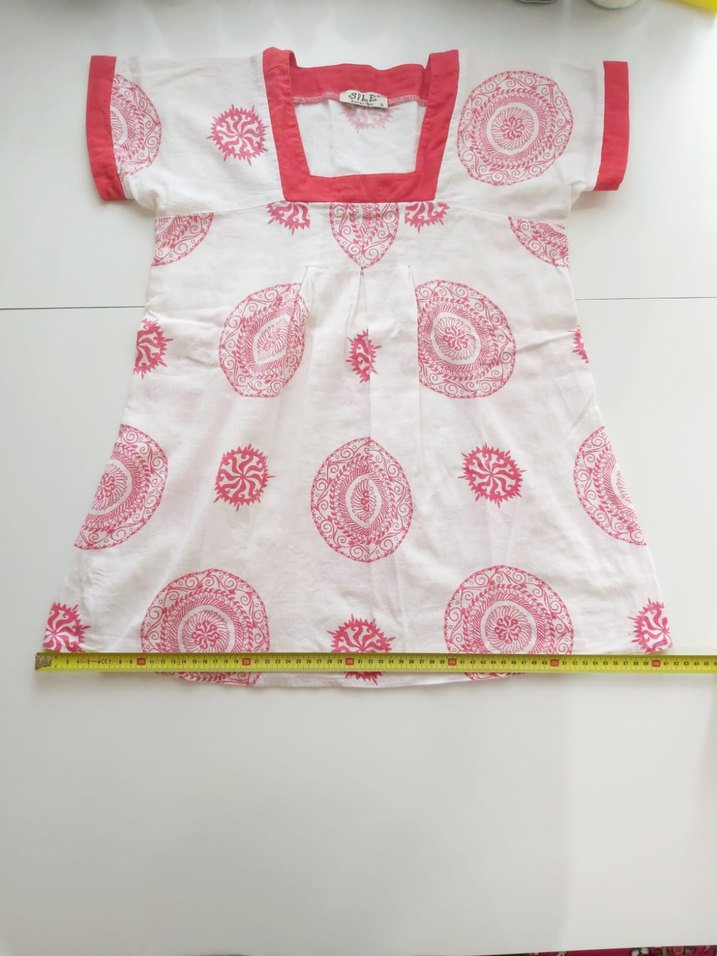 Pembe Bohem Dantel Detaylı şile bezi Tunik - Görsel 4