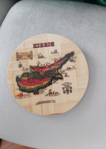 Antika Kıbrıs temalı fincan altlığı - Görsel 15