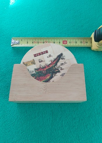 Antika Kıbrıs temalı fincan altlığı - Görsel 16