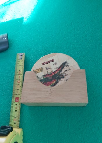 Antika Kıbrıs temalı fincan altlığı - Görsel 17