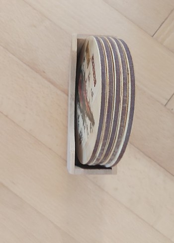 Antika Kıbrıs temalı fincan altlığı - Görsel 19