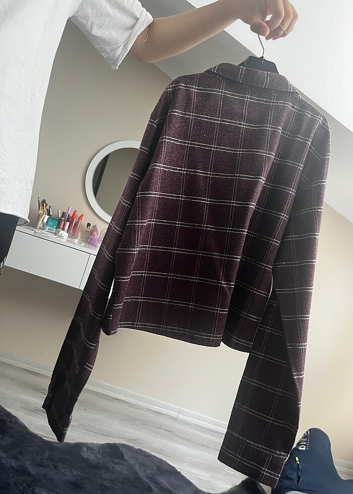 Crop gömlek - Görsel 2