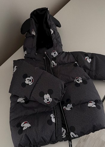 1,5 Yaş Beden gri Renk H&m mont