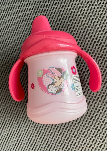 Pembe Minnie Mouse Bebek Bardağı - Görsel 2