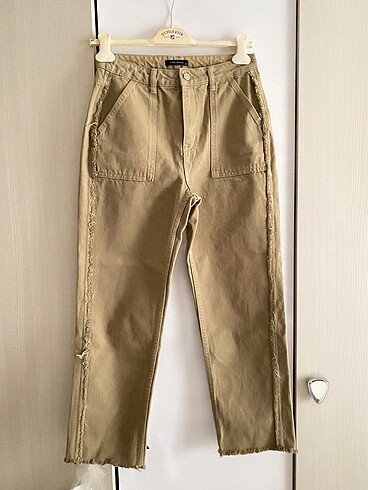 Camel Yüksek bel jean