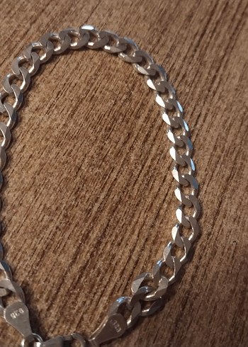 Sterling silver İnce Zincirli Gumus Bileklik