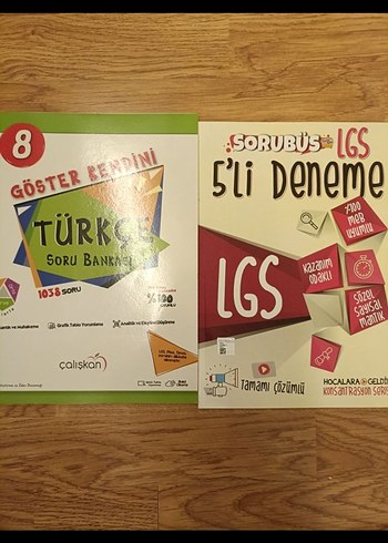 8. Sınıf Türkçe Soru Bankası ve LGS 5'li Deneme