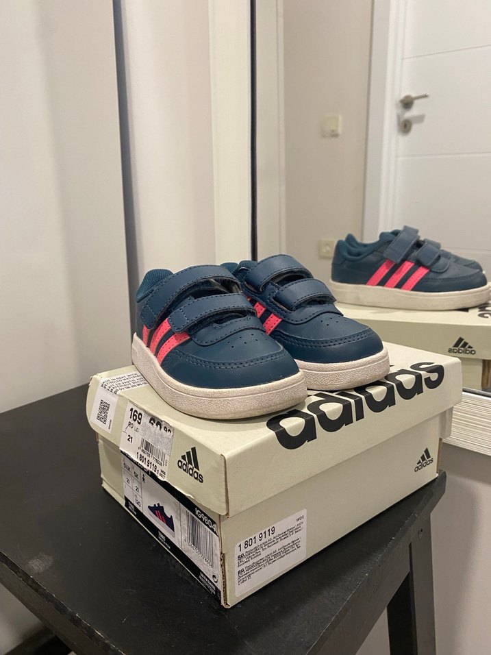 Unisex Çocuk Adidas Günlük Spor Ayakkabı - Görsel 2