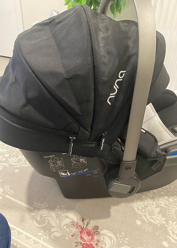 NUNA Siyah Isofixli Bebek Oto Koltuğu - Görsel 6