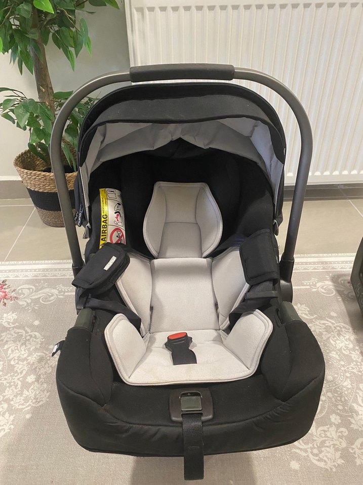 NUNA Siyah Isofixli Bebek Oto Koltuğu - Görsel 3