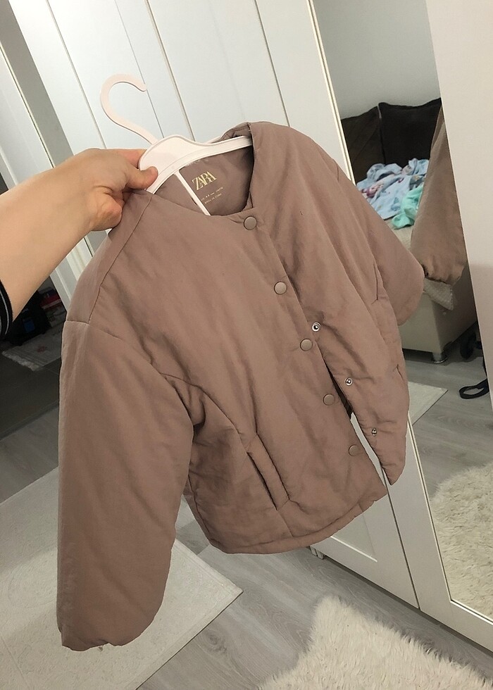 Zara kız çocuk mont - Görsel 3