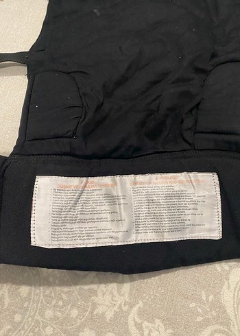 Siyah Bebek Taşıyıcı Kanguru - Görsel 8