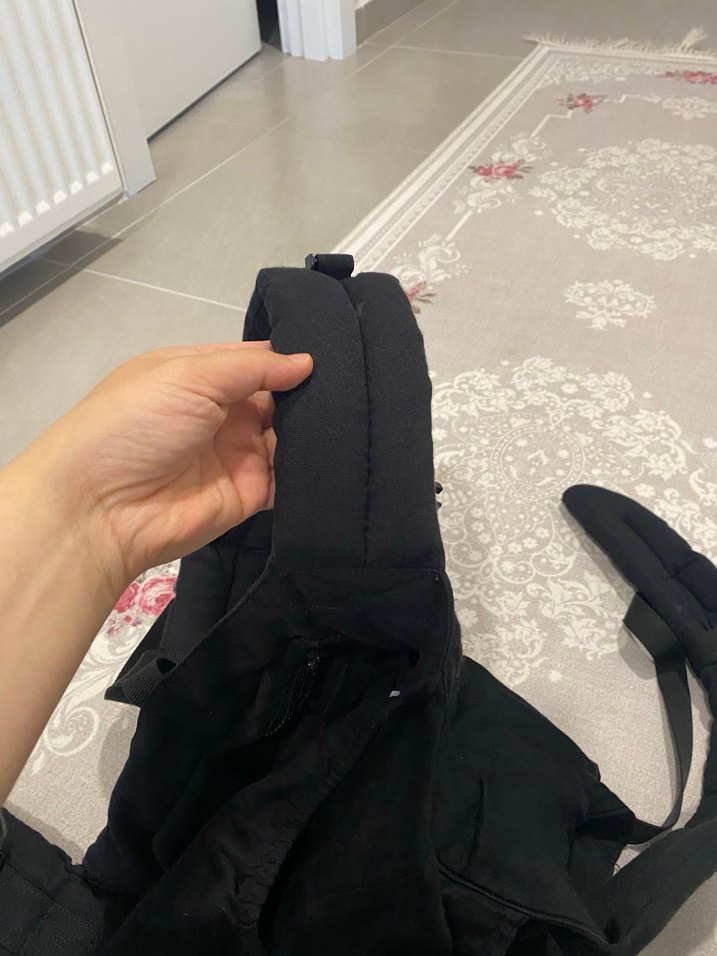 Siyah Bebek Taşıyıcı Kanguru - Görsel 5