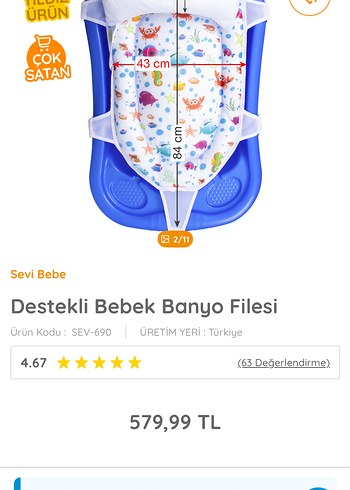 Bebek banyo filesi - Görsel 14