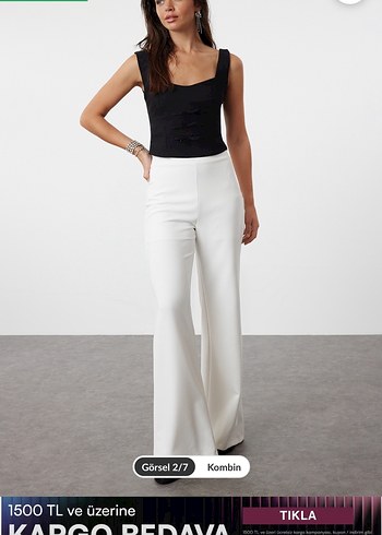 Siyah Fiyonk detaylı dokuma bluz - Görsel 3