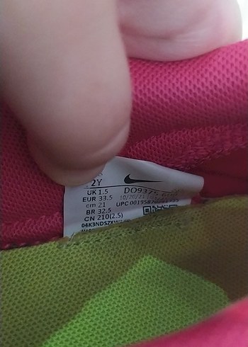 33 Beden pembe Renk Kız Çocuk Pembe Fırfırlı Spor Ayakkabı