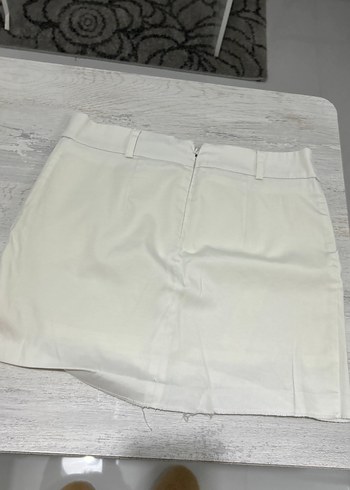 Beyaz Mini  Etek - Görsel 3