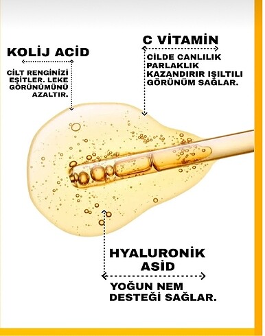  Beden Renk EslBeauty Aydınlatıcı C vitamini serum