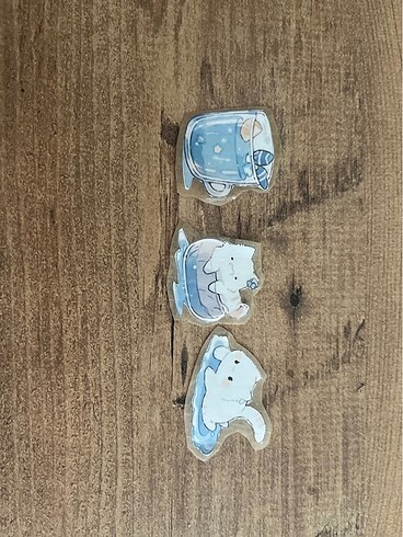  Kedi temalı 12 ki sticker