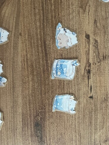  Beden Kedi temalı 12 ki sticker