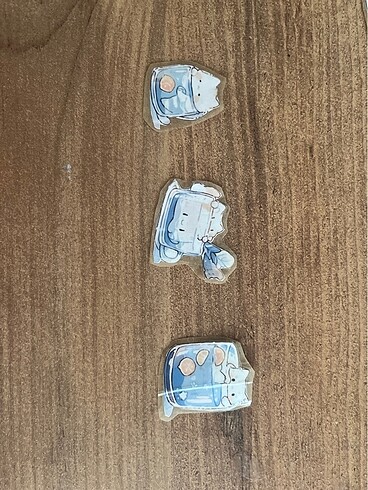 Beden Renk Kedi temalı 12 ki sticker