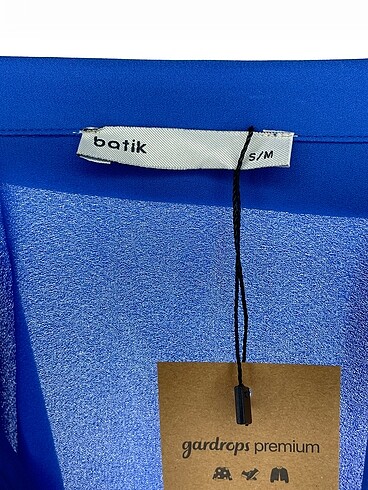 s Beden mavi Renk Batik Gömlek %70 İndirimli.
