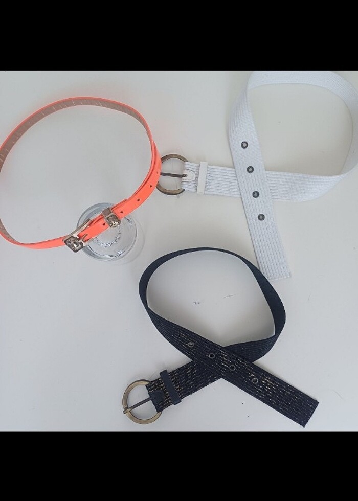 KIZ ÇOCUK KEMER - 3 ADET - Görsel 2