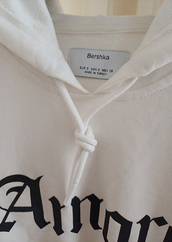 BERSHKA CROP SWEAT ÜST - Görsel 2