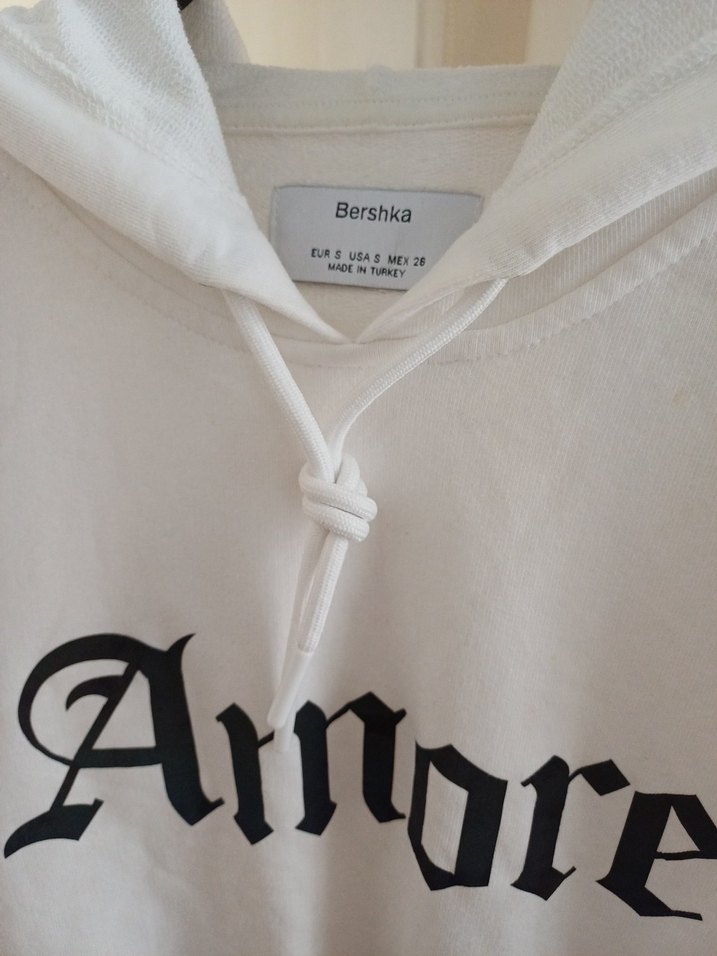 BERSHKA CROP SWEAT ÜST - Görsel 3