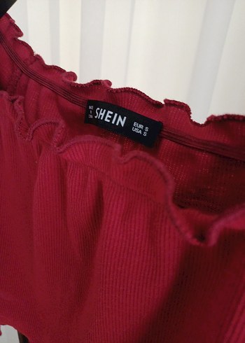 SHEIN CROP BLUZ - Görsel 3