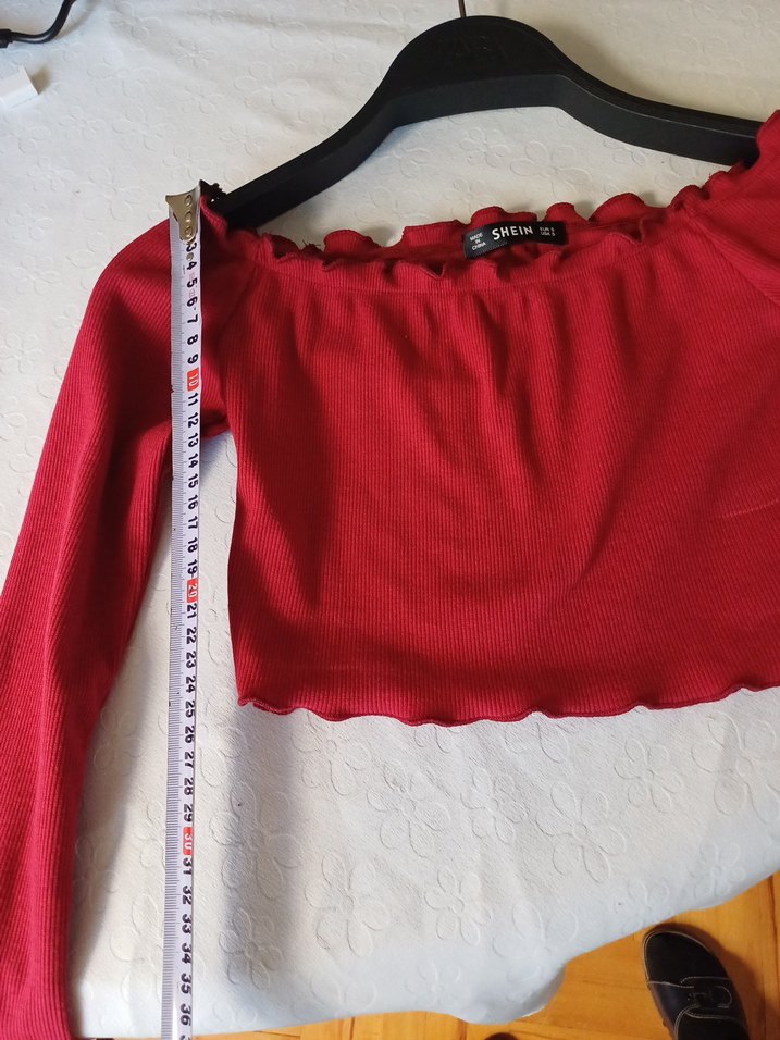 SHEIN CROP BLUZ - Görsel 5