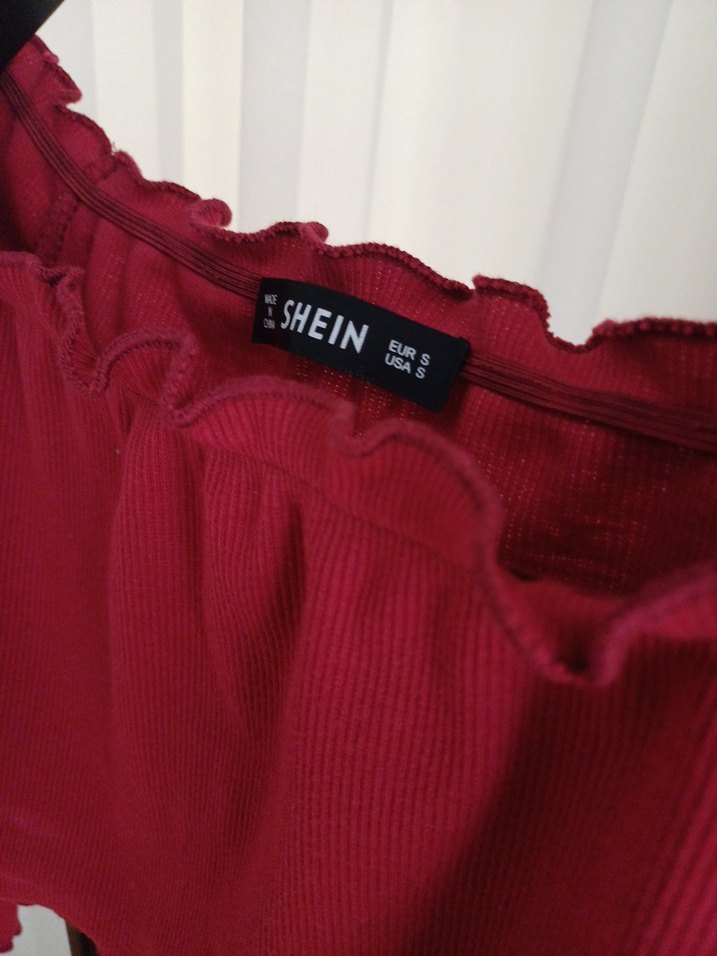 SHEIN CROP BLUZ - Görsel 3