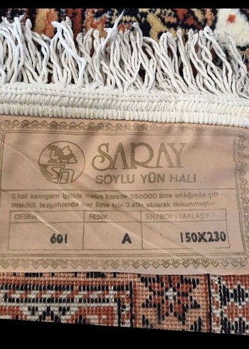 SARAY YÜN HALI - Görsel 3