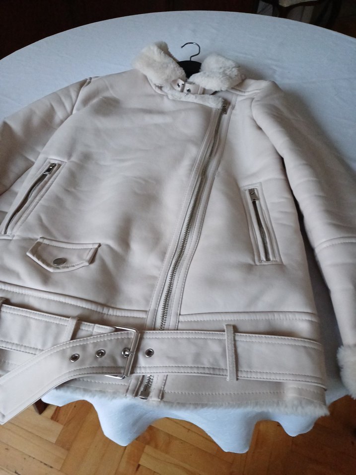 STRADIVARIUS DERİ KABAN - Görsel 5