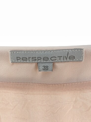 38 Beden pembe Renk Perspective Midi Etek %70 İndirimli.